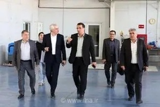 بازدید هیأت عامل بانک ملی ایران از شرکت سیلیکون ناب قزوین با هدف حمایت از تولید و صنعت