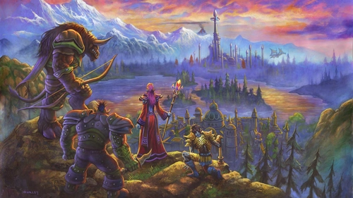شما به عنوان یک خدای ناشناس در beta بازی World of Warcraft: Forever، تیم توسعه‌دهنده بلizzard را نظاره می‌کنید