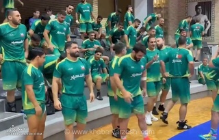 ویدیو| تمرین تیم ملی کشتی آزاد با حضور حسن یزدانی!