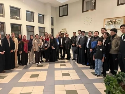 درخشش هنرمند منبت‌کار همدانی در رویداد فرهنگی ایران در روسیه