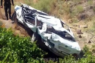 سقوط پژو پارس به دره جان جوان 20 ساله را گرفت