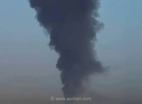 به صدا درآمدن آژیرهای خطر و مشاهده ستون عظیم دود در آسمان منامه؛ نیروهای امدادی در حالت آماده‌باش