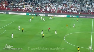 ویدیو| خلاصه بازی الجزیره ۱ - الاتحاد ۴/ توپ پر نماینده عربستان در پلی آف لیگ نخبگان