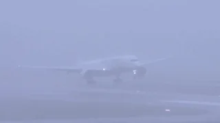 فرود معجزه‌آسا هواپیما در ژاپن همزمان با طوفان دوجوان