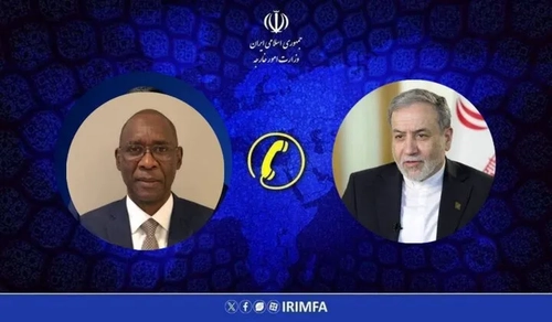 رایزنی تلفنی وزیران امور خارجه ایران و سنگال