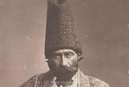 عکس آتلیه‌ای از فرخ خان امین‌الدوله، سفیر ایران در فرانسه