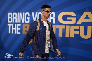 حمایت خانوادگی از CR7 در جام جهانی؛ جورجینا و کریستیانو جونیور هم آمدند +تصاویر