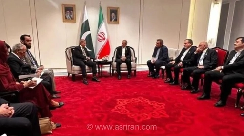 دیدار پزشکیان و شهباز شریف برای تقویت روابط تهران و اسلام‌آباد