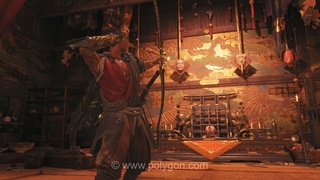 راهنمای حل پازل ماسک در بازی Onimusha: Way of the Sword