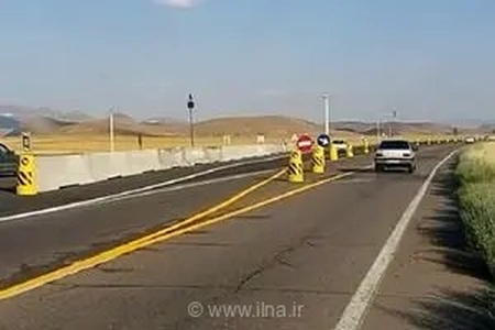 ۳.۵ کیلومتر از بزرگراه مرند - جلفا زیر بار ترافیک رفت