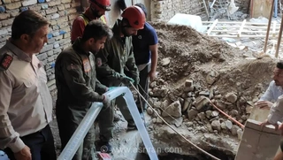 مرگ کارگر ۲۲ ساله بر اثر ریزش چاه در تهران