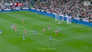 گلزنی پاسکال گروس، برایتون را در آرسنال پیش انداخت