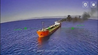 حمله پهپاد اوکراین به نفتکش روسی؛ فرار از آتش هلیکوپتر