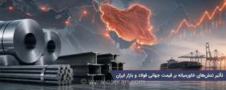 تأثیر تنش‌های خاورمیانه بر قیمت جهانی فولاد؛ آیا بازار آهن ایران در آستانه جهش قیمتی قرار دارد؟