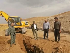 طرح لوله گذاری برای کاهش تلفات آب و احیای تالاب قوری گل آغاز می‌شود