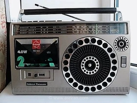 رادیو ضبط ناسیونال پاناسونیک RQ-565D؛ نوستالژی دهه 70 زنده شد