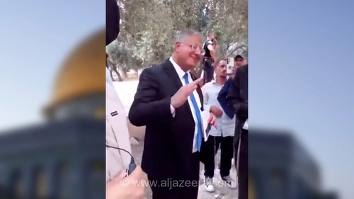 حمله بن‌گویر، وزیر افراط‌گرای اسرائیل و شهرک‌نشینان به مسجدالاقصی