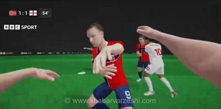 ویدیوی سه بعدی و POV تلویزیون دولتی انگلیس از درگیری جنجالی جام جهانی!
