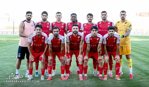 ترکیب پرسپولیس در دیدار دوستانه با چادرملو مشخص شد