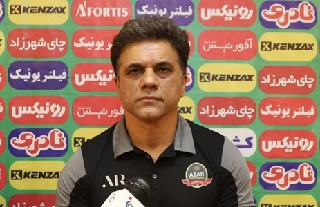 رضایی: از عملکرد شمس‌آذر راضی‌ام اما از نتایج نه