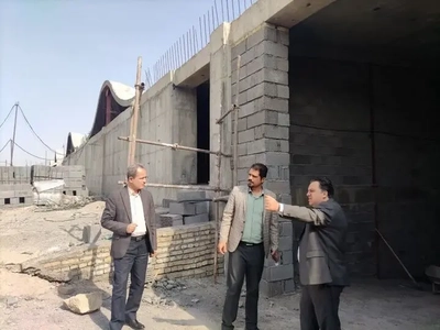 پیشرفت ساخت مخزن امن موزه منطقه‌ای غرب کشور در همدان