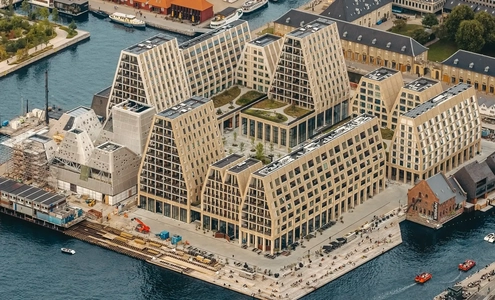 خانه فرهنگ آب کپنهاگ؛ معماری متفاوت در قلب بندر تاریخی