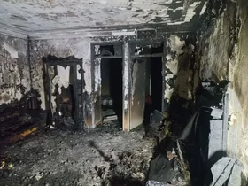آتش‌سوزی در یک ساختمان مسکونی در شمران نو؛ نجات 17 نفر