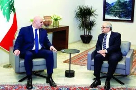 رایزنی رئیس‌جمهور و نخست‌وزیر لبنان درباره تحولات جنوب این کشور در سایه تداوم حملات رژیم صهیونیستی