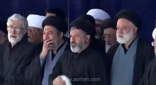 اشک‌های فرزندان رهبر شهید انقلاب در مراسم وداع