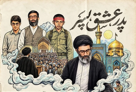 نامه رهبر شهید انقلاب به فرزندشان در جبهه منتشر شد