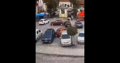 تصادف زنجیره‌ای در لهستان؛ راننده ۷۸ ساله به ۶ خودرو آسیب زد