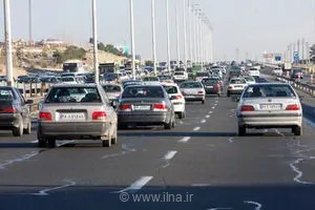 ترافیک نیمه‌سنگین در محورهای شمالی و ورودی‌های تهران