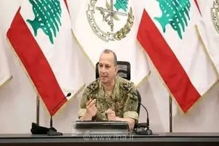 فرمانده ارتش لبنان در سفر به ایتالیا
