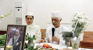جشن‌خوانی به یاد پروین مهربانی زردشتی در جشنگاه خسروی