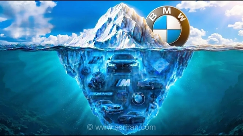 لایه های تاریک کوه یخ BMW (+اینفوگرافیک)