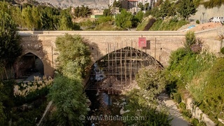 بازگشایی پل تاریخی خاتون کرج پس از سال‌ها مرمت