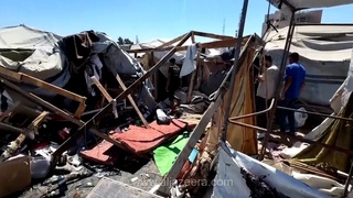 حمله اسرائیل به اردوگاه آوارگان در غزه