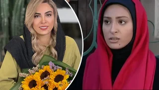 حدیثه تهرانی با آفتابگردان به استقبال پاییز رفت