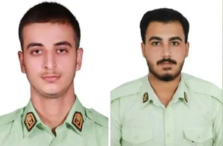 تصاویری از محل شهادت دو نیروی پلیس در بمپور منتشر شد