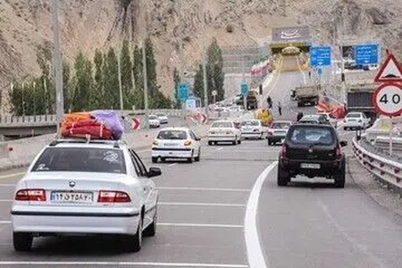 ترافیک یک‌طرفه جاده چالوس از ساعت ۱۶ امروز