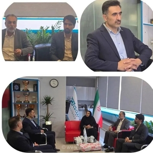 دیدار رئیس بنیاد شهید تربت‌حیدریه با سرپرست بیمه دی خراسان رضوی