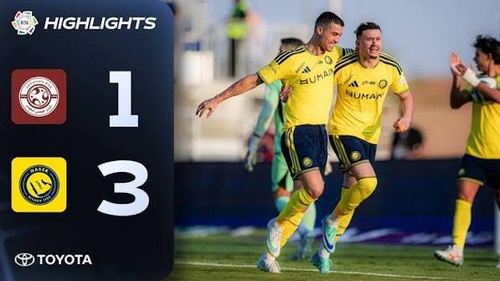 النصر ۳ - الفیصلی ۱: برد و تعقیب صدرنشین با گل ۹۸۲ رونالدو