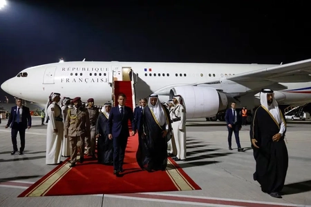 سفر ماکرون به قطر در چارچوب تور خاورمیانه