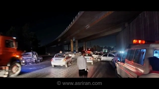 تصادف زنجیره‌ای در محور زرین‌شهر به فولادشهر ۱۴ مصدوم داشت
