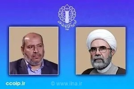 پیام تبریک رئیس شورای هماهنگی تبلیغات اسلامی به دکتر خلیل الحیه برای انتصاب به ریاست دفتر سیاسی حماس