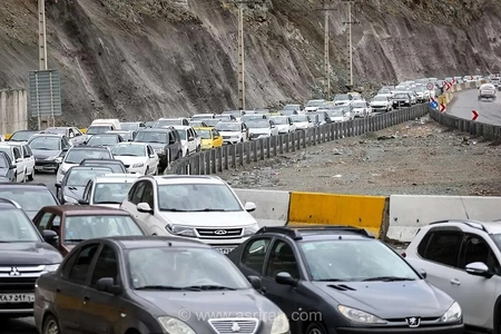 ترافیک نیمه‌سنگین در محورهای شمالی و آزادراه‌های تهران