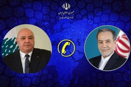 گفت‌وگوی تلفنی عراقچی با رئیس جمهور لبنان درباره تحولات منطقه