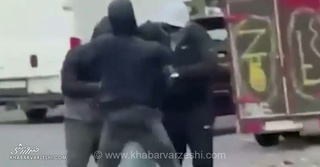 حمله وحشیانه و خفت‌گیری مسلحانه از ستاره لیگ برتر بلژیک در مرکز بروکسل + ویدیو