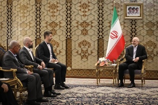 دیدار رئیس مجلس با رئیس اتحادیه میهنی کردستان عراق