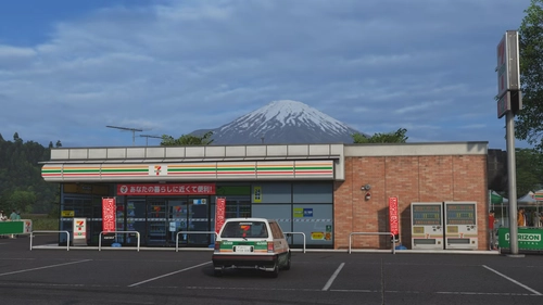 مکان فروشگاه زنجیره‌ای 7-Eleven در Forza Horizon 6